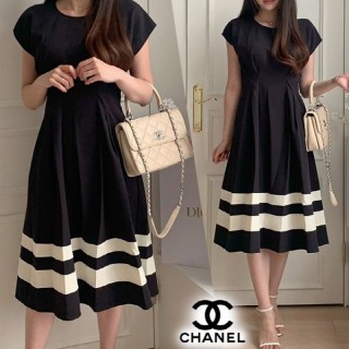 셀** 23SS Nylon stretch flare long dress (여성)