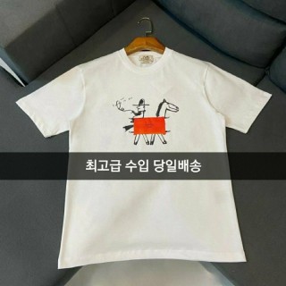 에*** 나염 반팔티 (남녀 공용)