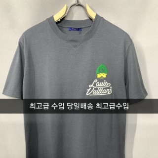 루*** 최고급 덕 자수 반팔티